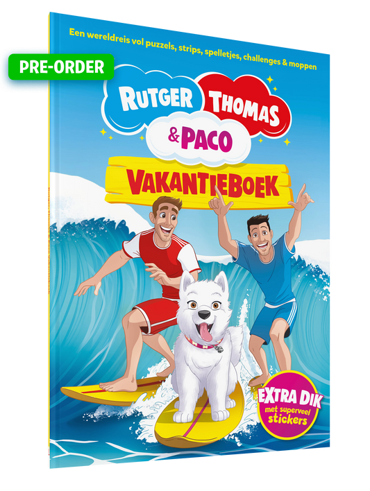 Het Vakantieboek van Rutger, Thomas & Paco