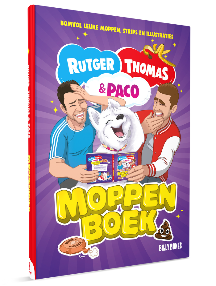 Het Moppenboek van Rutger, Thomas & Paco