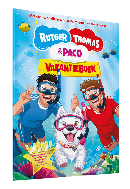 Het Vakantieboek van Rutger, Thomas & Paco #2