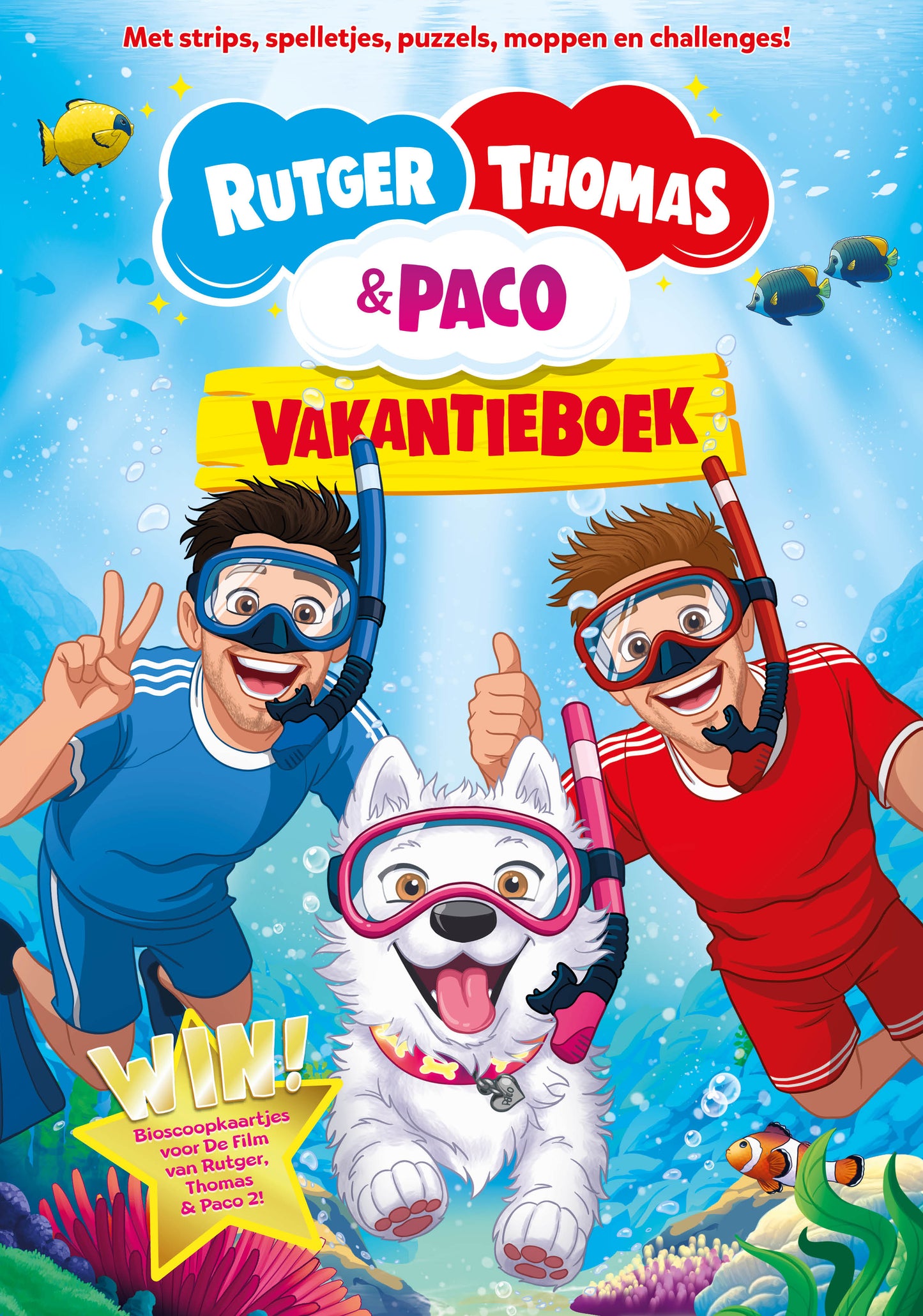 Het Vakantieboek van Rutger, Thomas & Paco #2